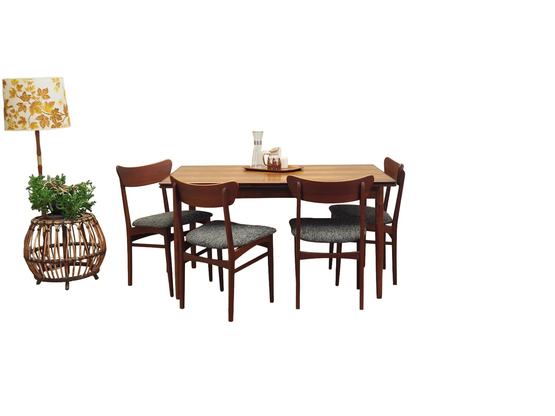 Rectangular Table, brown rosewood, Denmark, 1970s - 33364