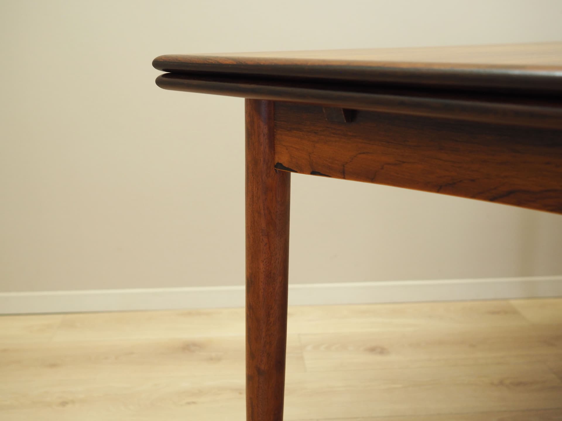 Rectangular Table, brown rosewood, Denmark, 1970s - 63945