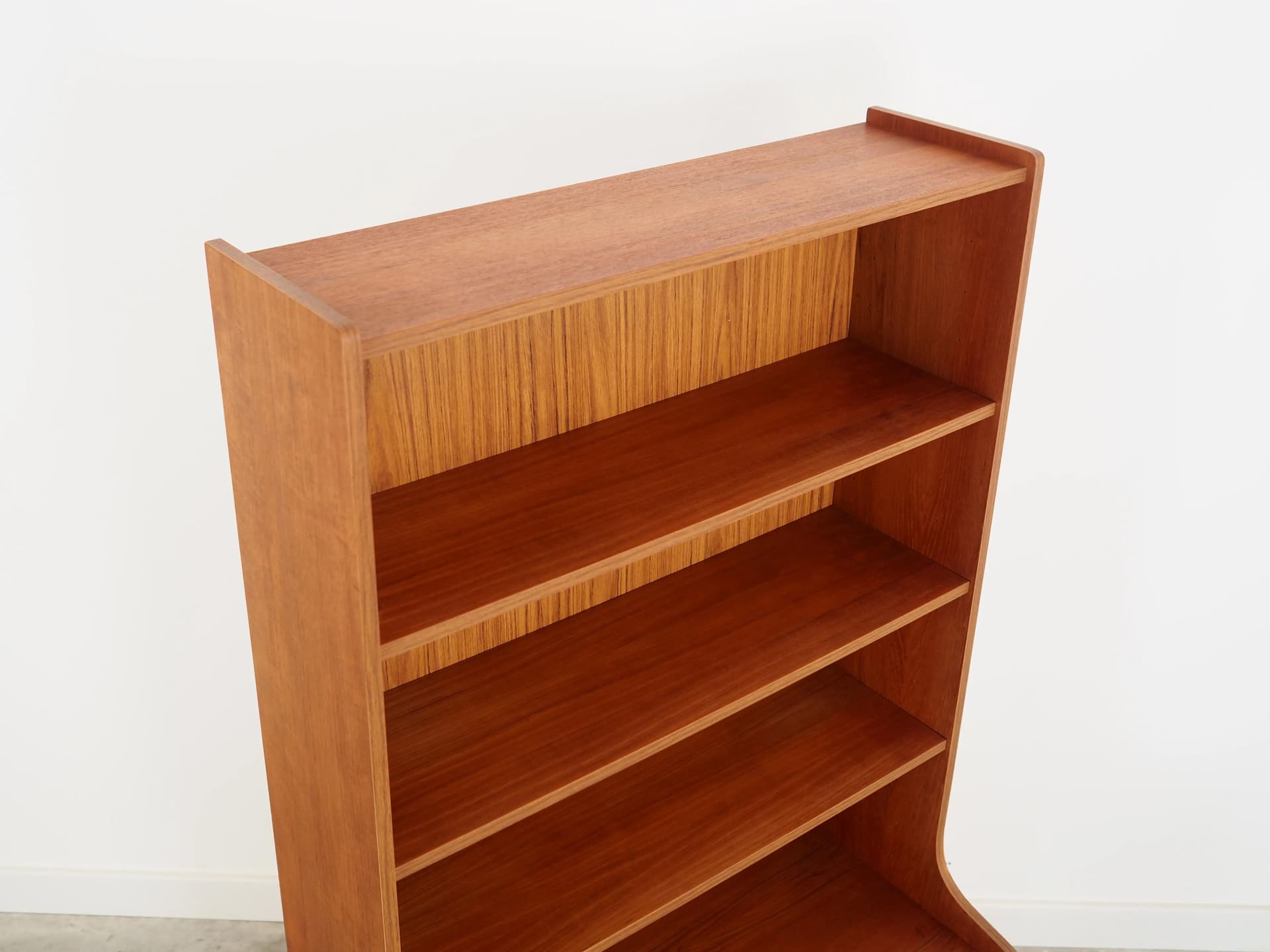Bookcase, brown teak, Denmark, 1960s - 33357