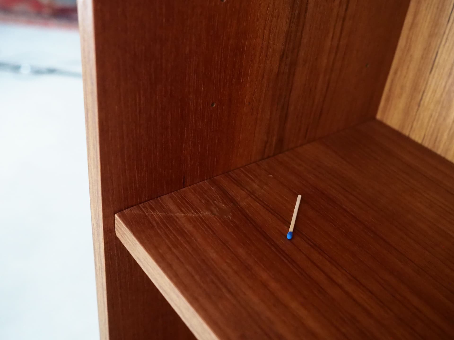 Bookcase, brown teak, Denmark, 1960s - 63938