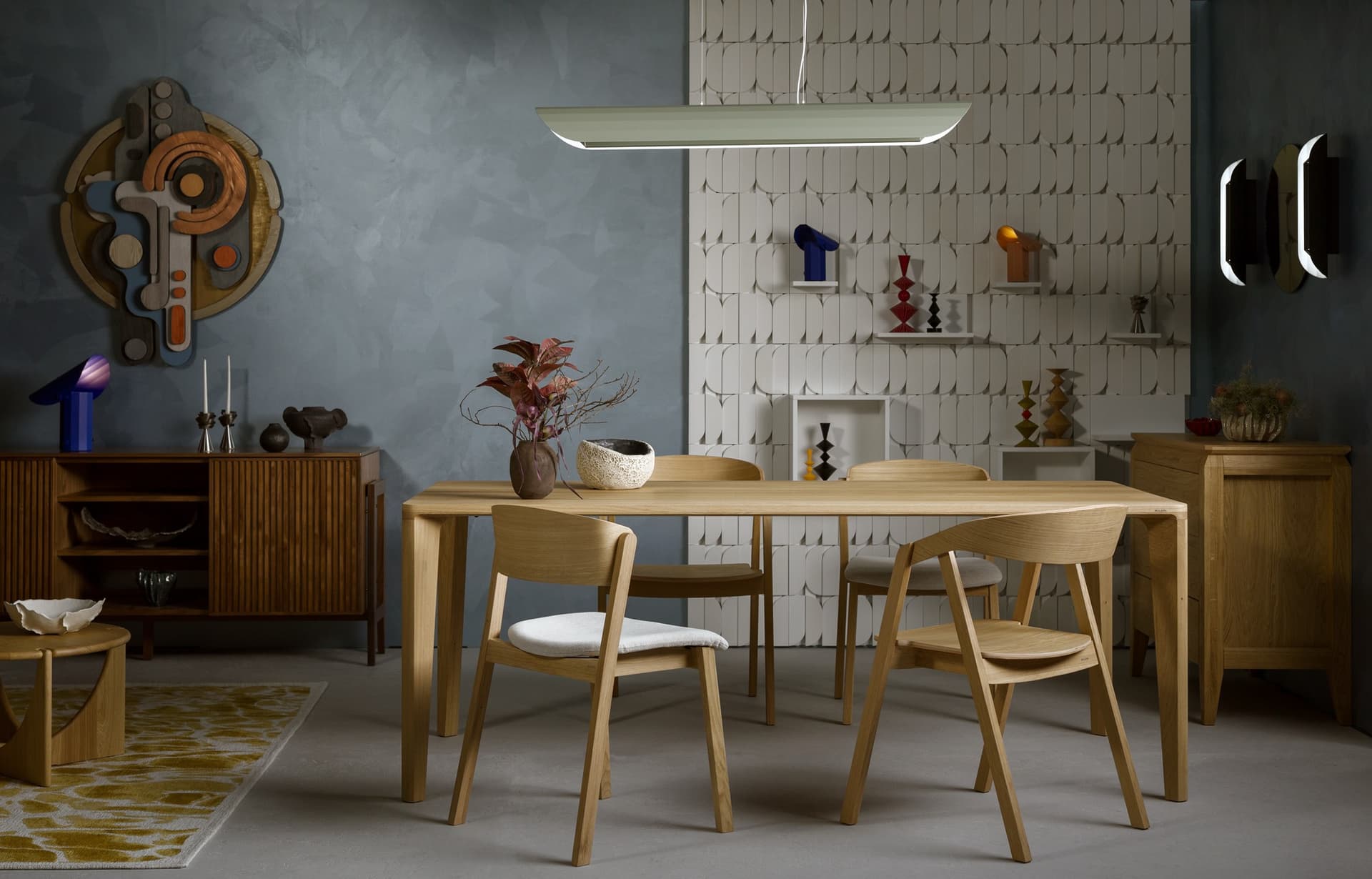 Standing lamp APOLIN 30cm, white, Kaspa x Grynasz Studio - 6433