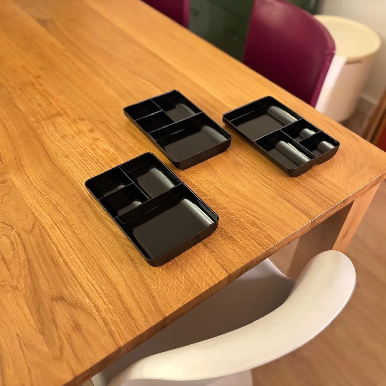 Office Organizer, black Bakelite, Germany, 1960s - 33393