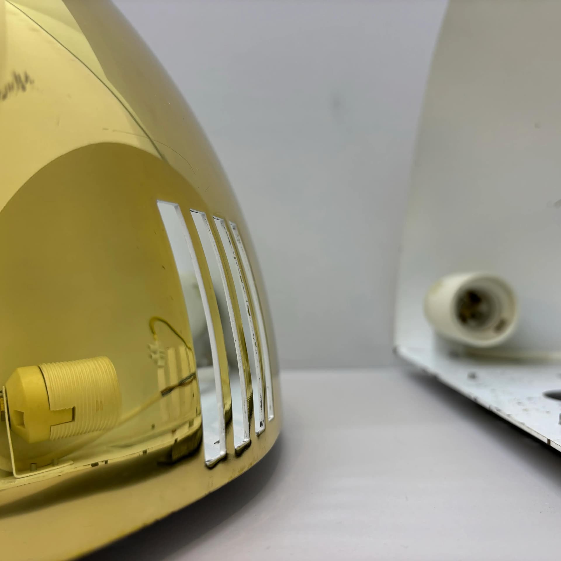 Kinkiet Art Deco, mosiądz złoty, Baulmann Leuchten, Niemcy, lata 90. - 33984