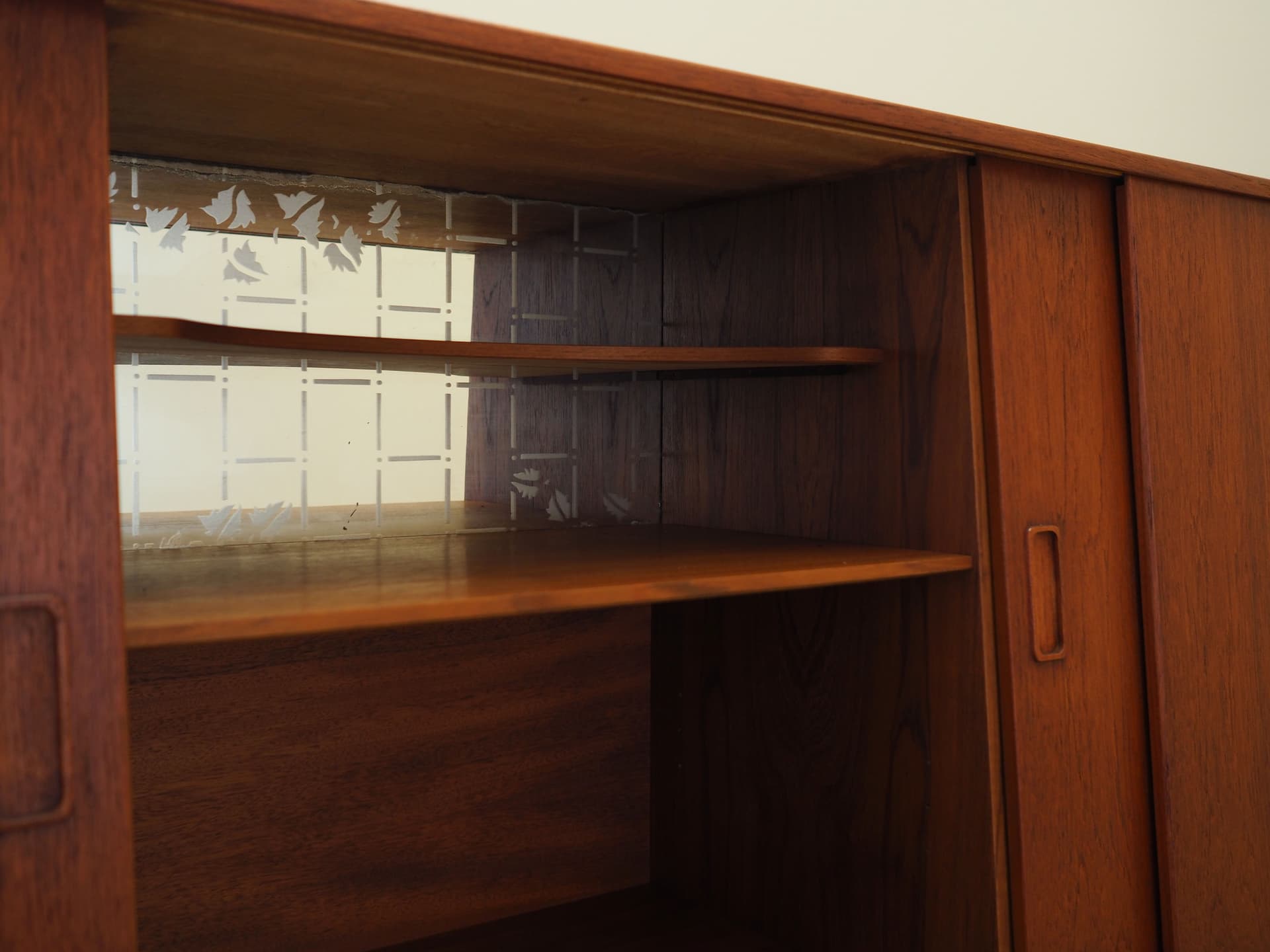 Highboard, teak brązowy, Westergaards Møbelfabrik, Dania, lata 60. - 63878