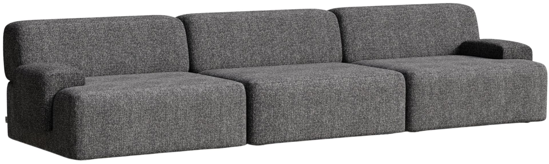 Sofa modułowa Umi 295 cm szary, Feum