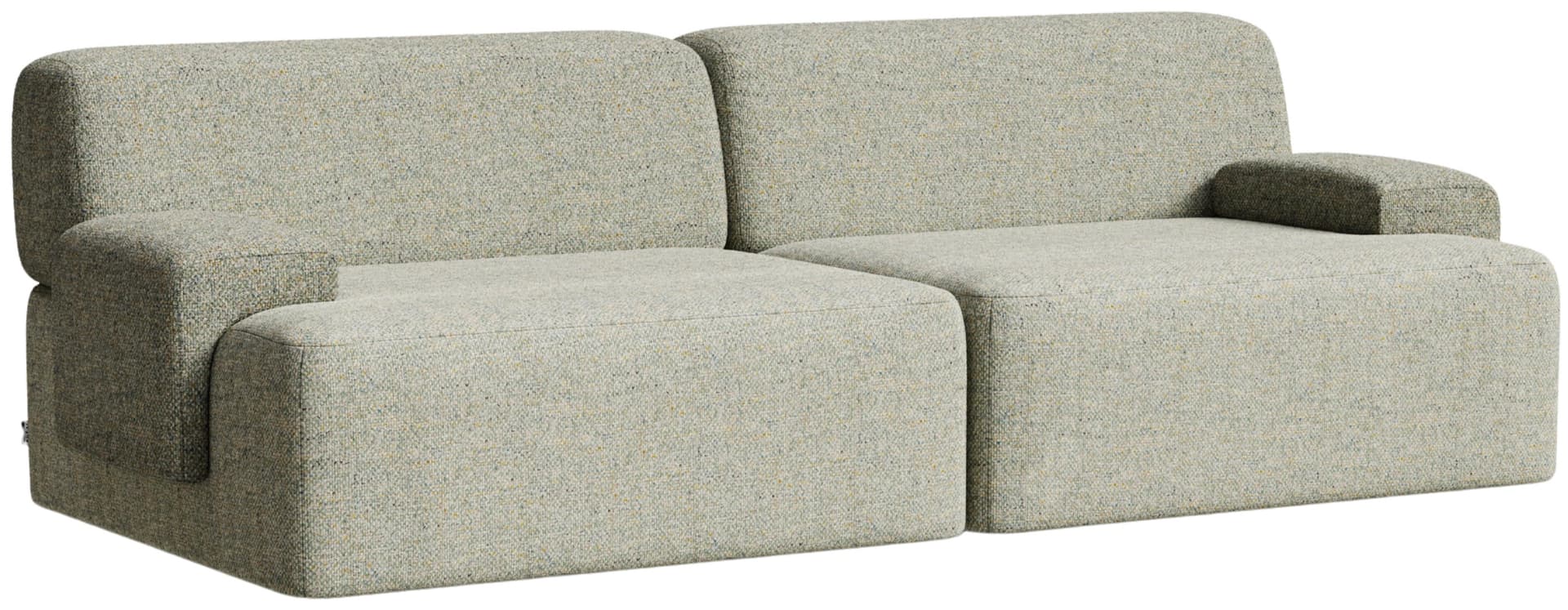 Sofa modułowa Umi 200 cm jasny zielony, Feum
