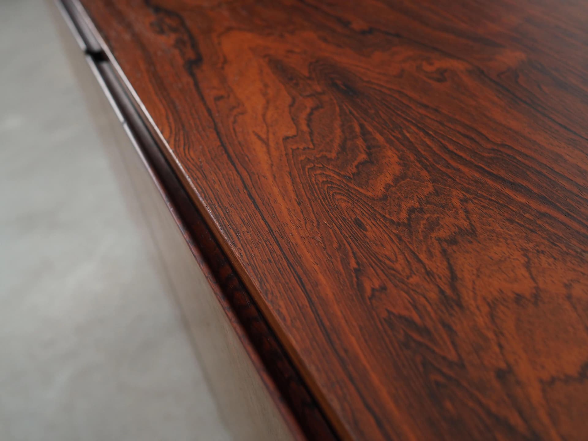 Cabinet, brown rosewood, Omann Jun, Denmark, 1970s - 34083