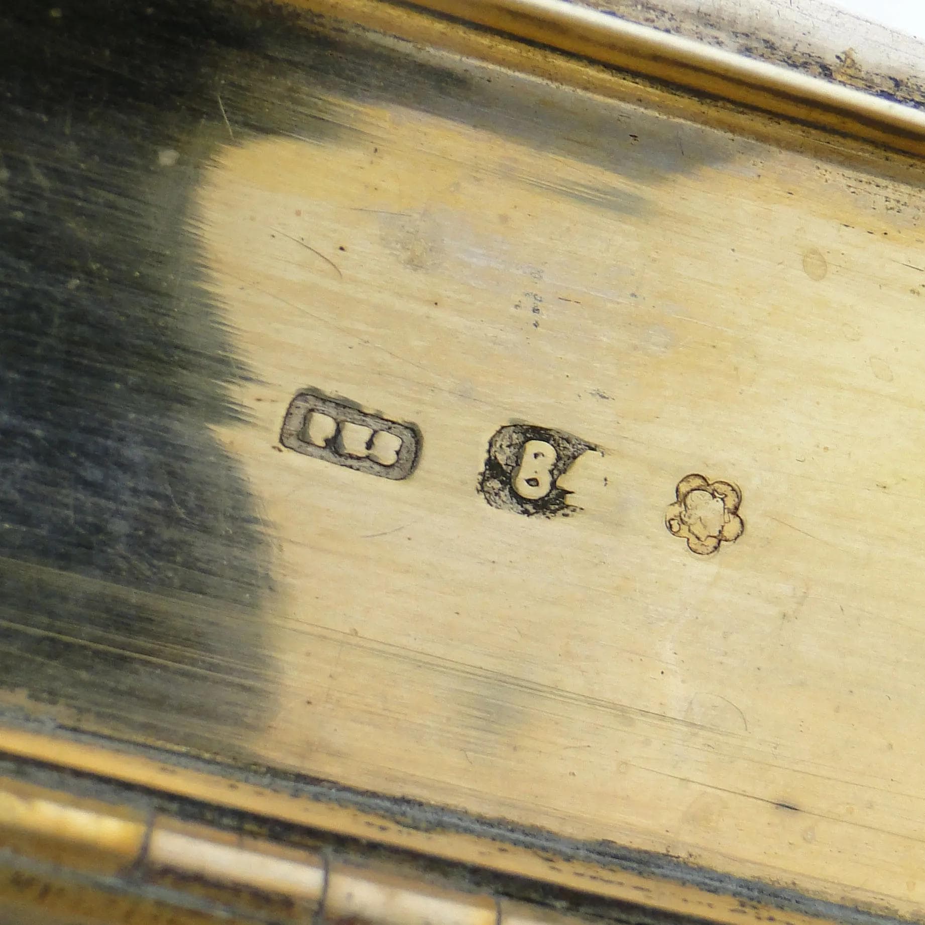 Tabakiera kasetkowa, niello srebro, Carska Rosja, XIX w. - 34295