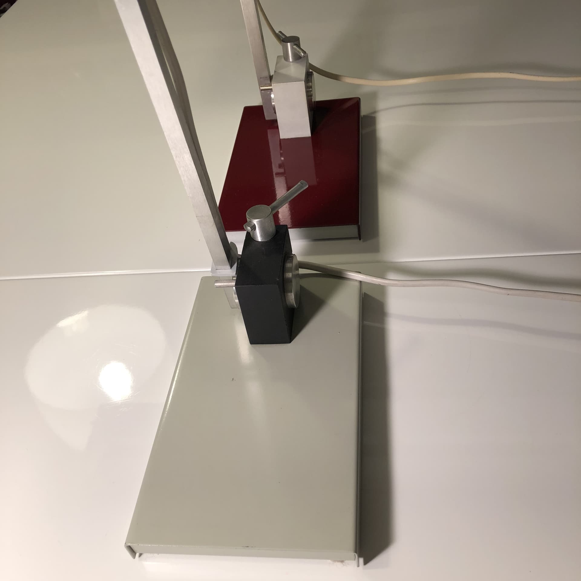 Industrialne lampy kreślarskie, proj. K. Musinowski, Niemcy, lata 70. - 34129