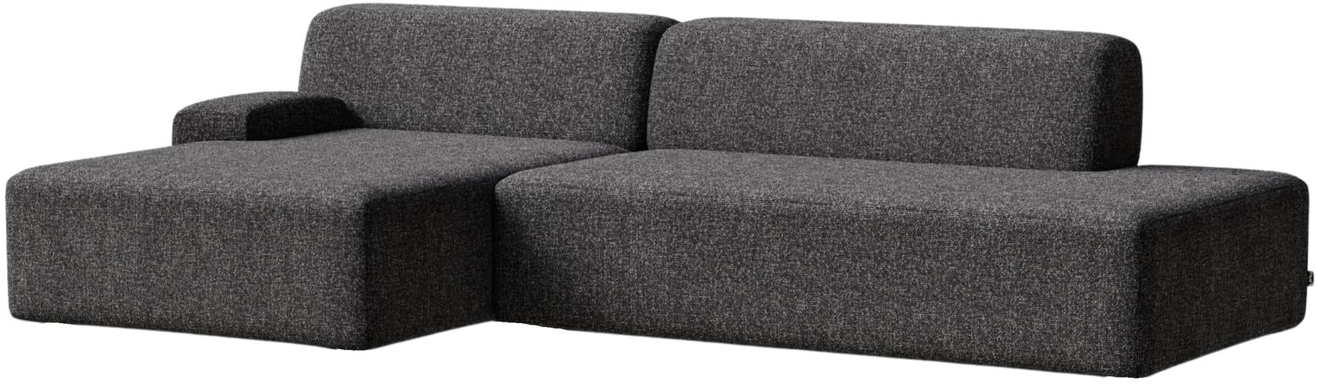 Sofa modułowa Umi narożna lewostronna 255 cm szary, Feum
