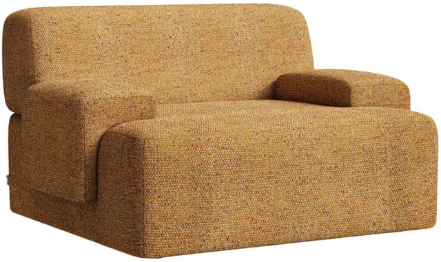 Fotel Umi żółty, Feum - WYMIARY