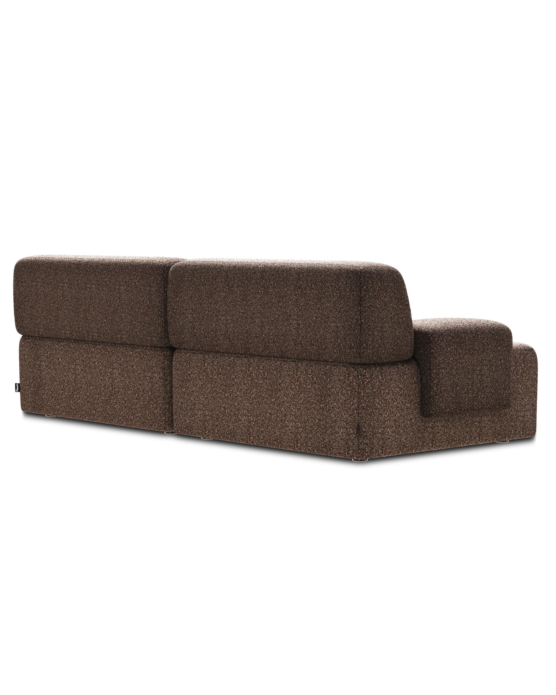 Sofa modułowa Umi 200 cm brązowy, Feum - 34570