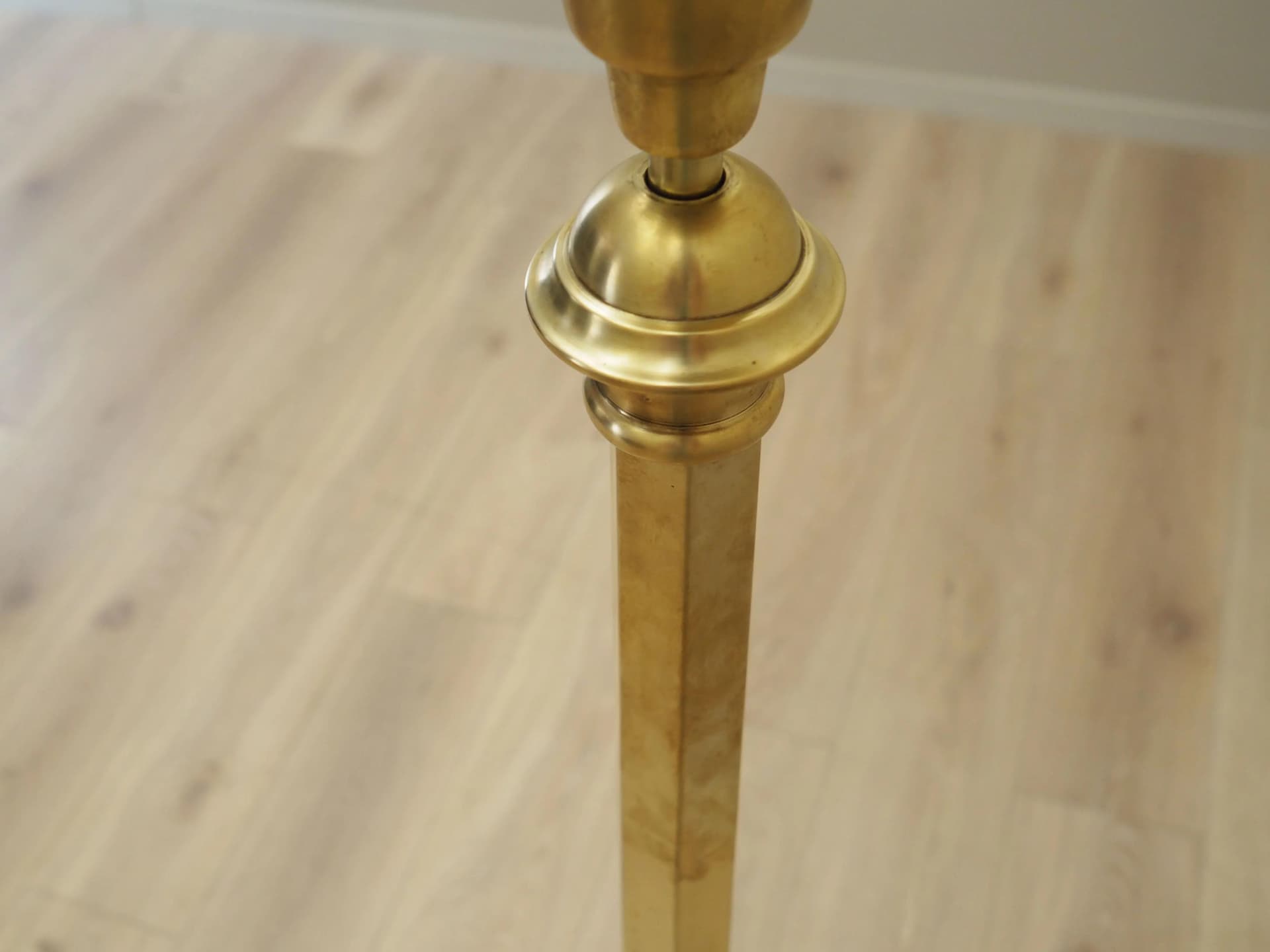 Lampa naftowa, złoty metal, Ehrich & Graetz, Niemcy, lata 20. - 34704