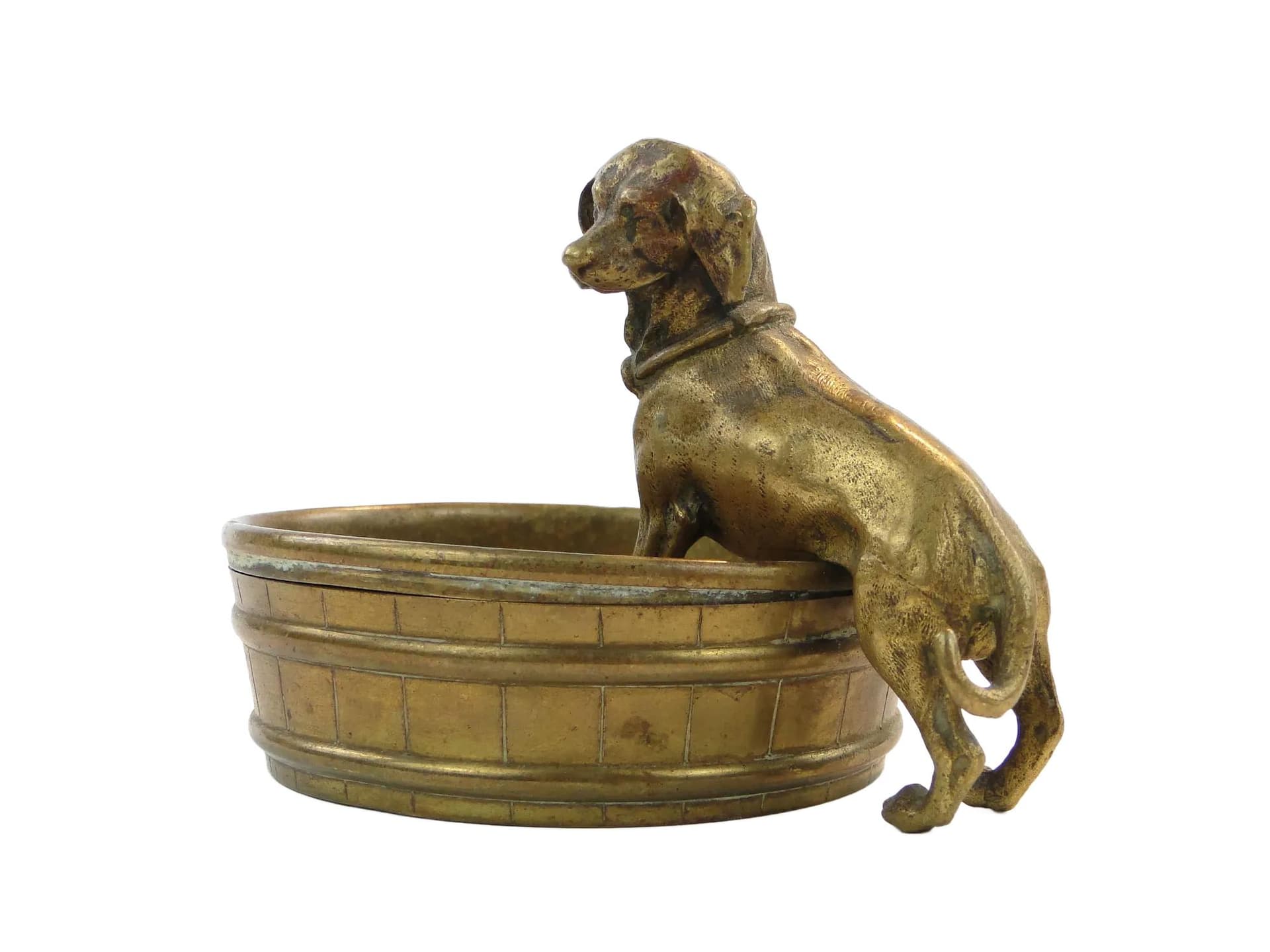 Card holder, Viennese bronze dark brown, Austria, 19th c.