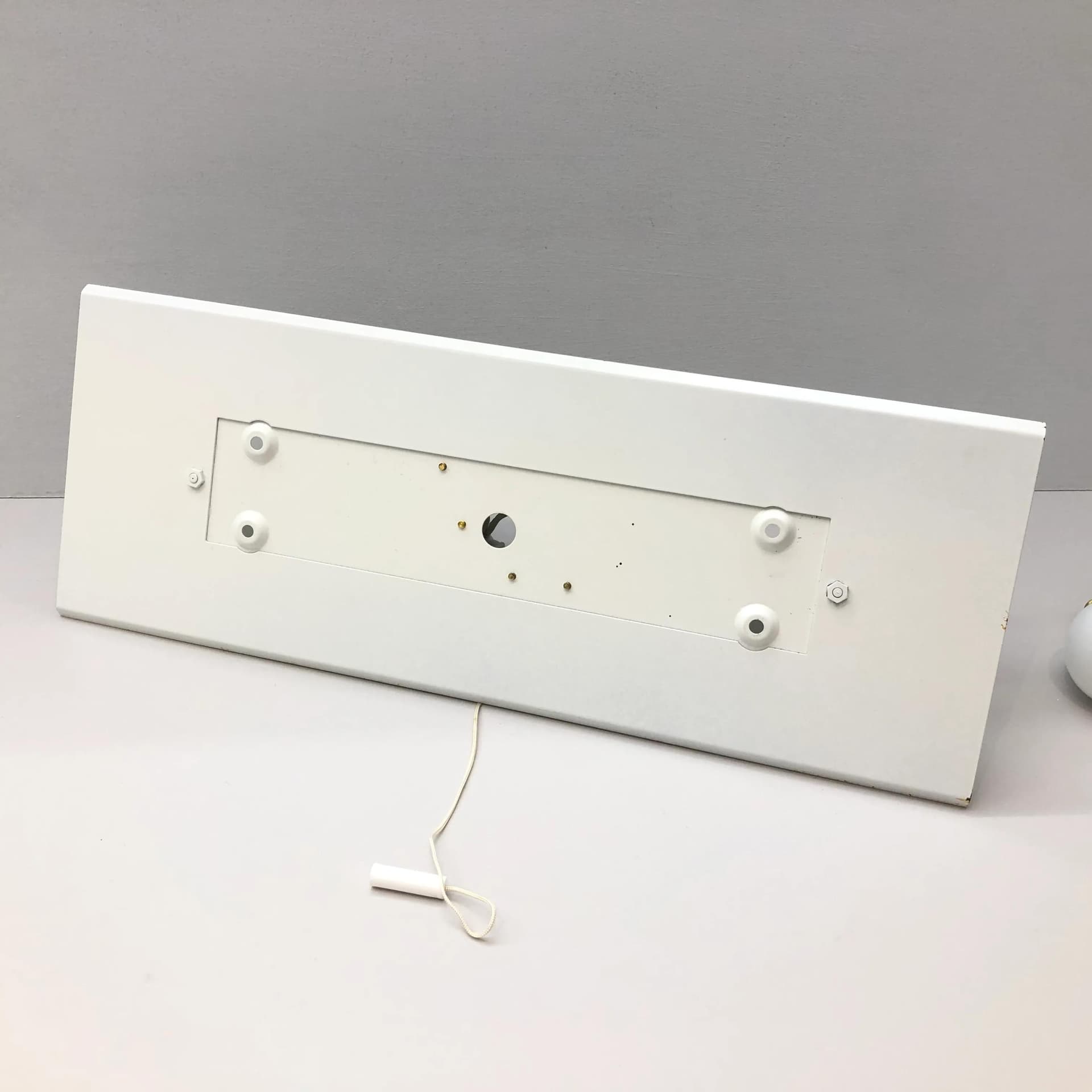 Para kinkietów modernistycznych, maroon, metal, N-Leuchten, Niemcy, lata 70. - 34963