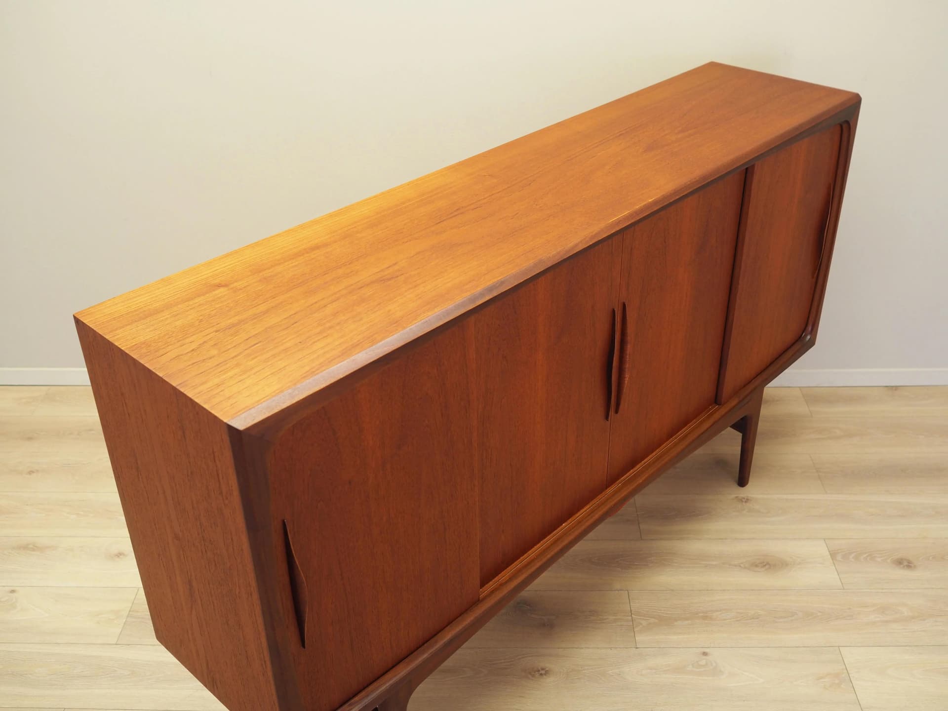 Highboard, teak brązowy, Dania, lata 70. - 35160