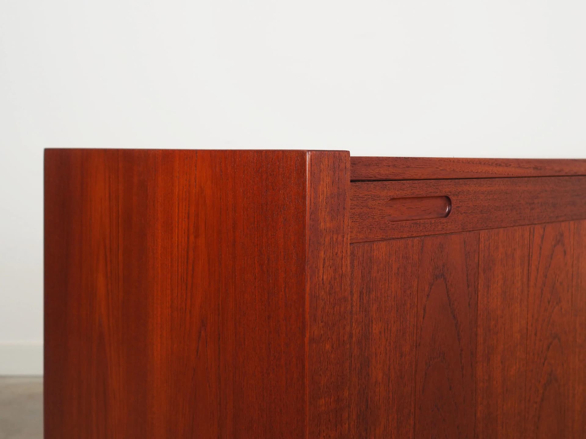 Sideboard, orange teak, Skovby Møbelfabrik, Denmark, 1960s. - 35495