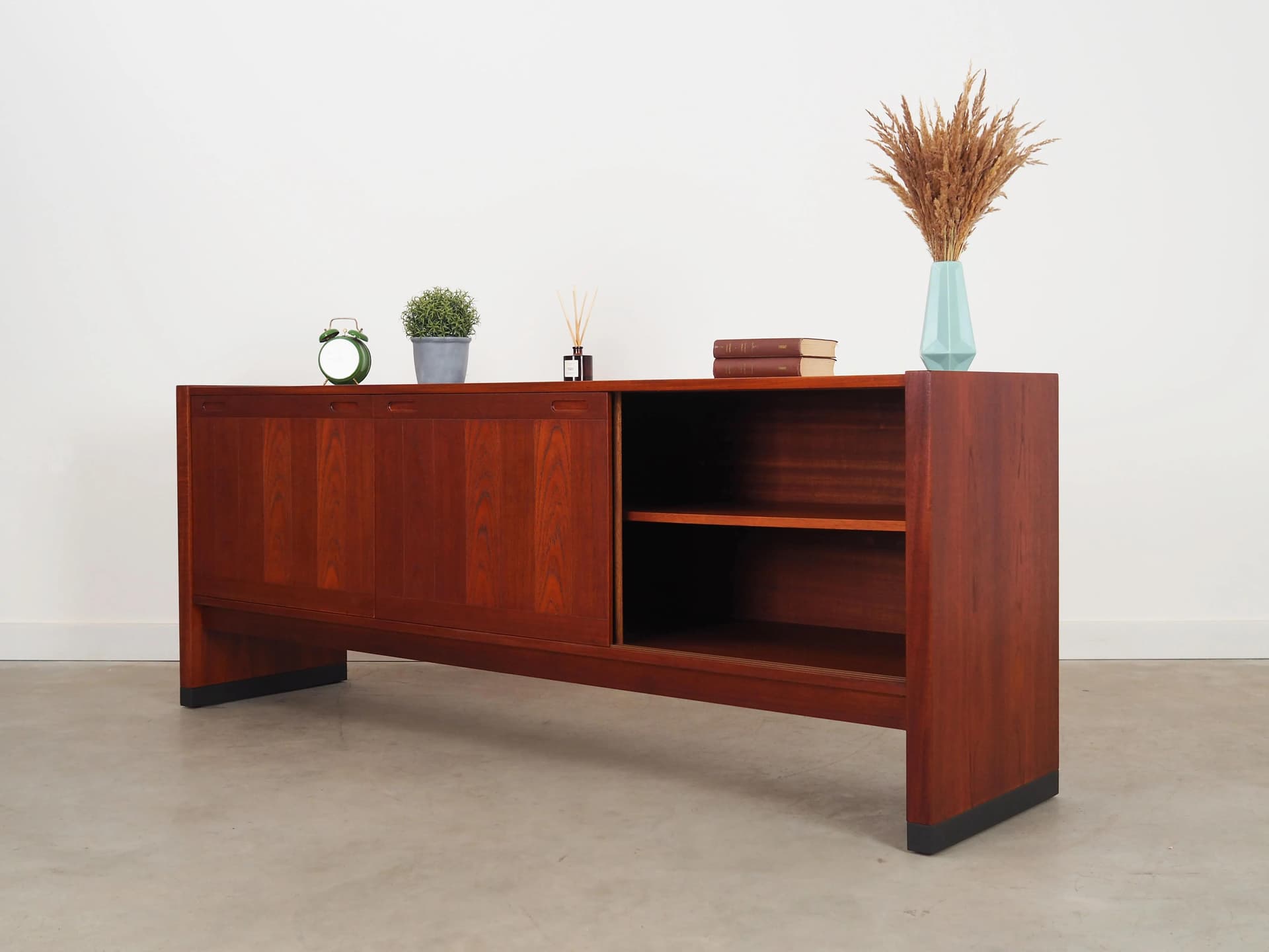 Sideboard, orange teak, Skovby Møbelfabrik, Denmark, 1960s. - 35491