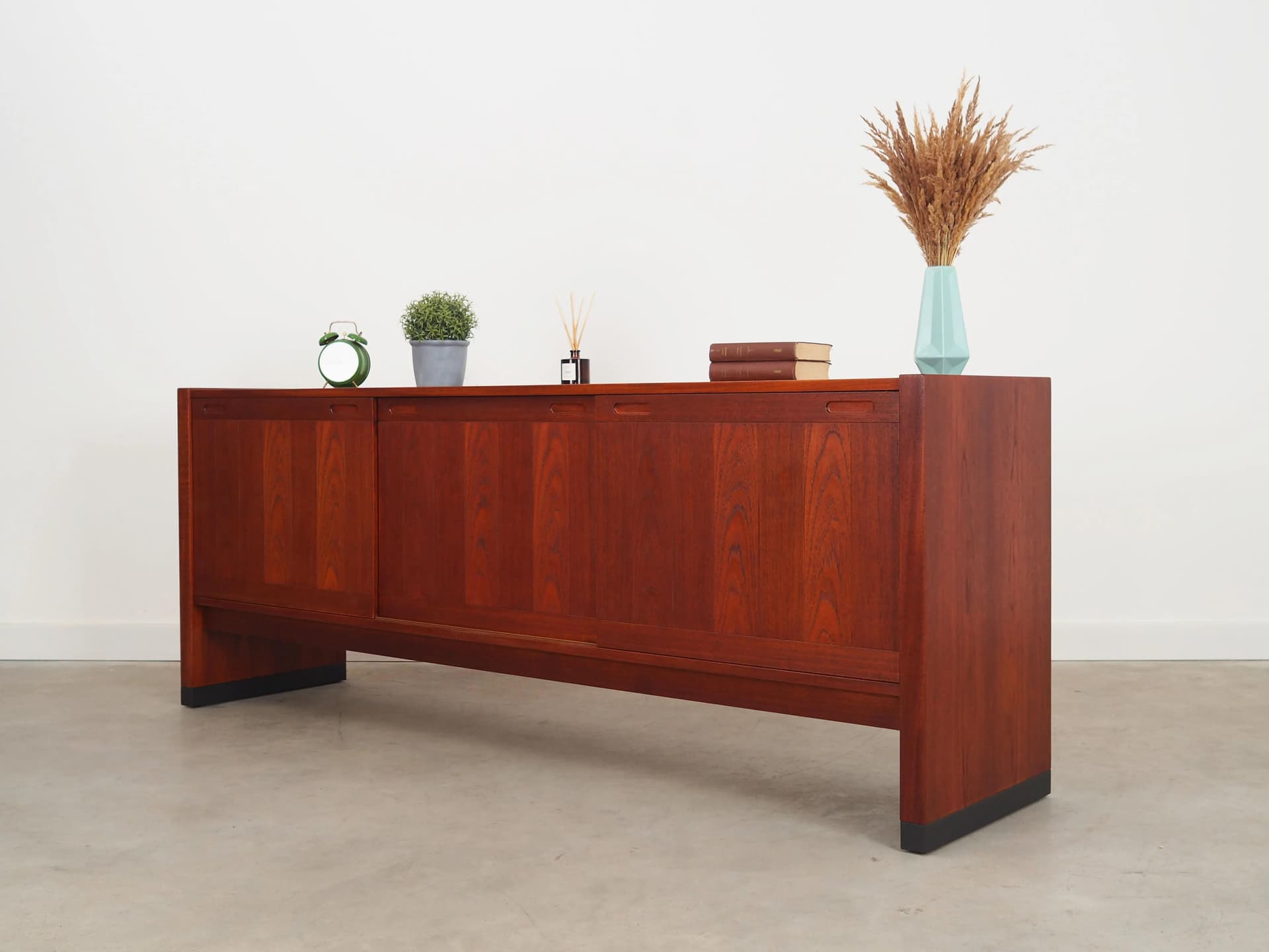 Sideboard, orange teak, Skovby Møbelfabrik, Denmark, 1960s. - 35490