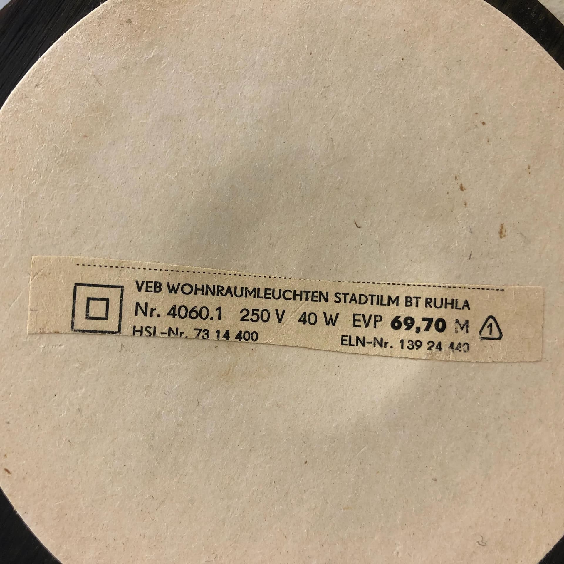 Pair of bedside lamps, black bakelite, VEB Stadtilm Ruhla, Germany, 1970s. - 35303