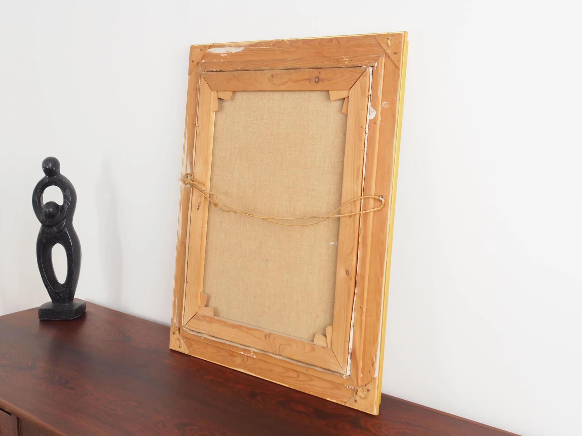 Painting In the Depth of the Forest, Scandinavian, green, oil on canvas, Poland, 1970s - 35470