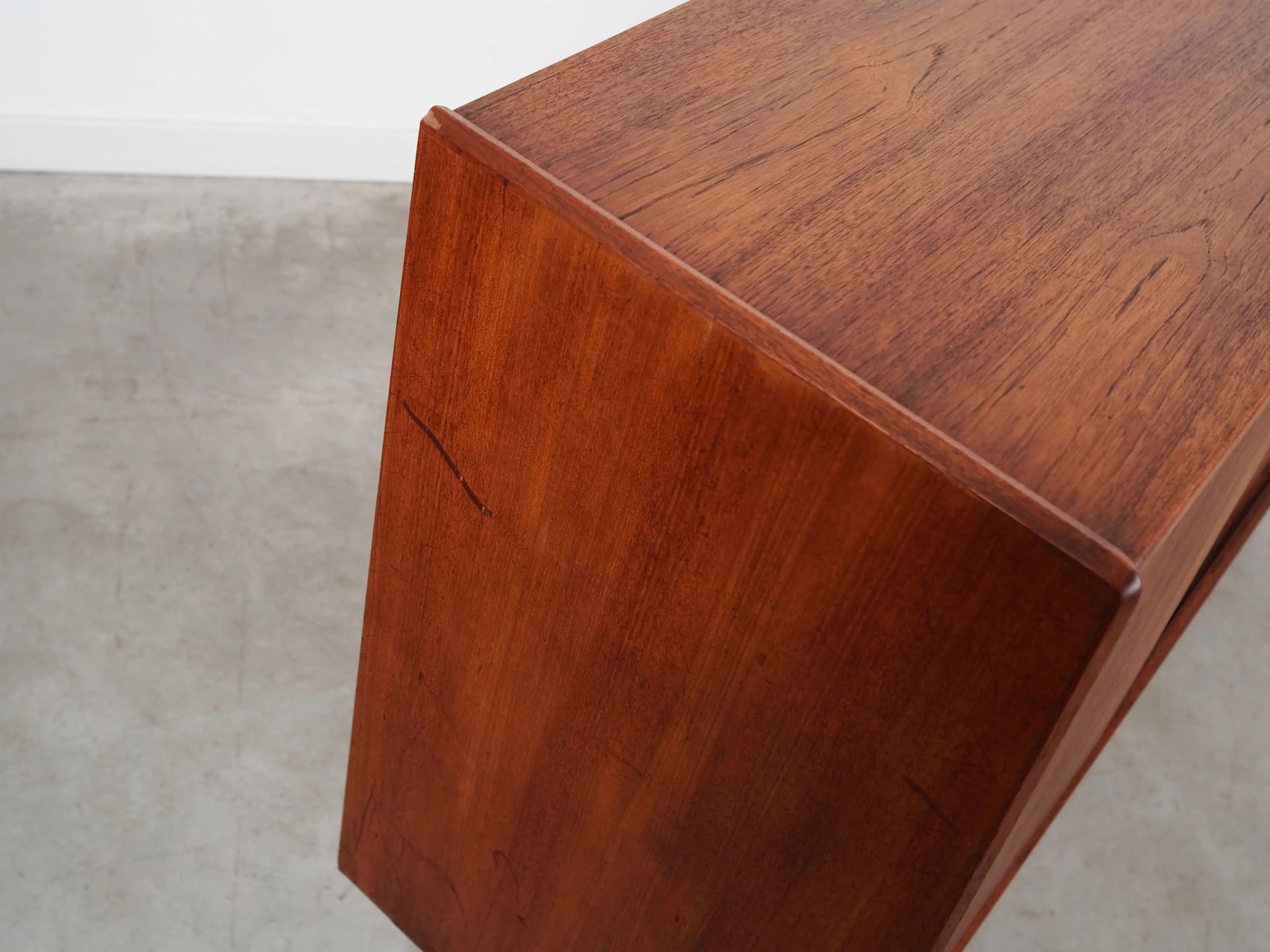 Highboard, teak brązowy, Børge Dam, Dania, lata 70. - 35455