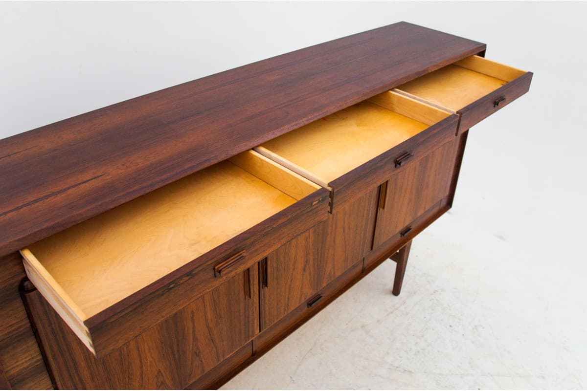 Palisandrowa komoda highboard, Dania, lata 60. - 46073