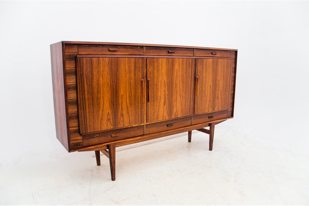 Palisandrowa komoda highboard, Dania, lata 60. - 46070