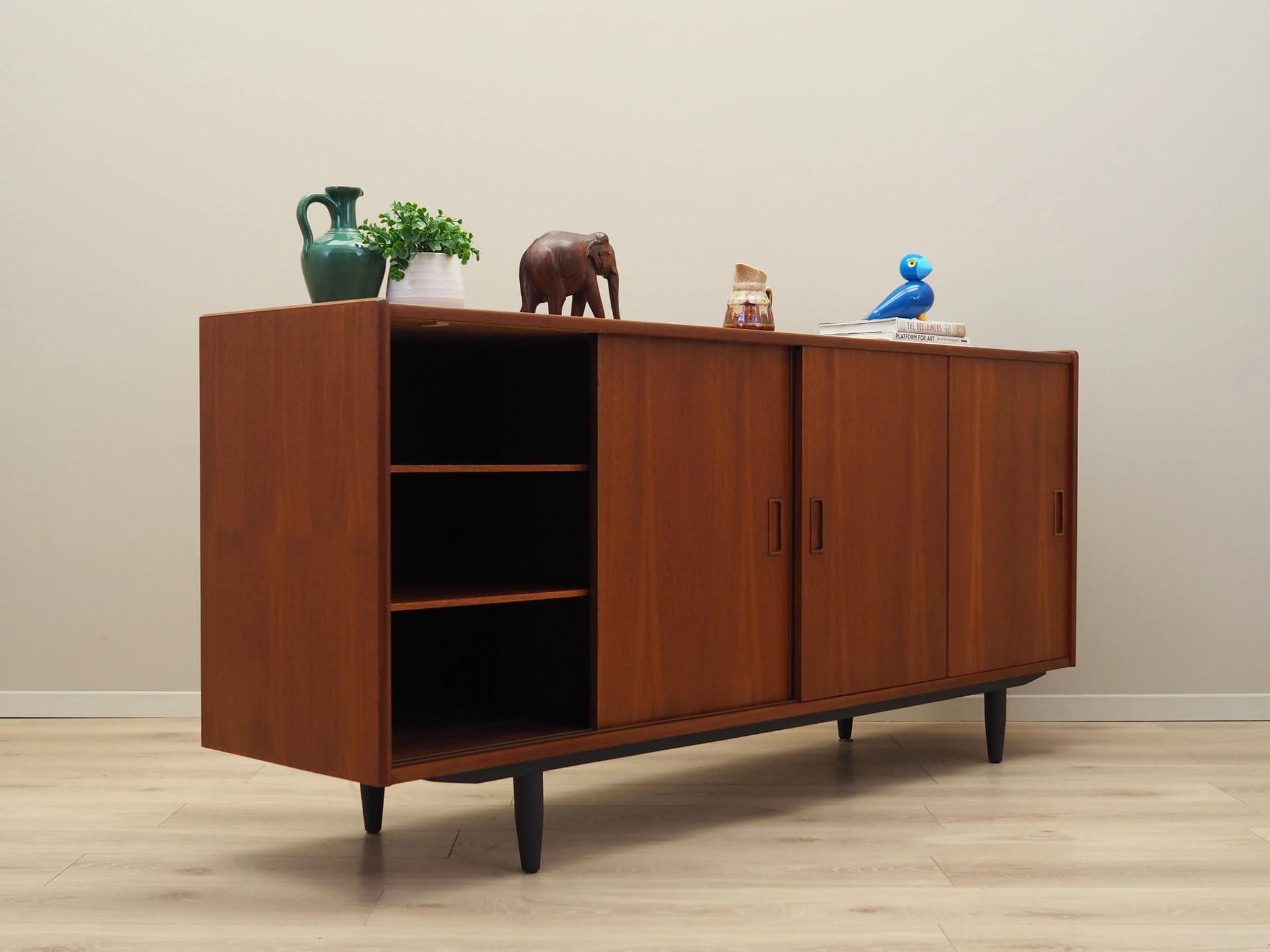 Sideboard, teak brązowy, Westergaard Møbelfabrik, Dania, lata 70. - 35849