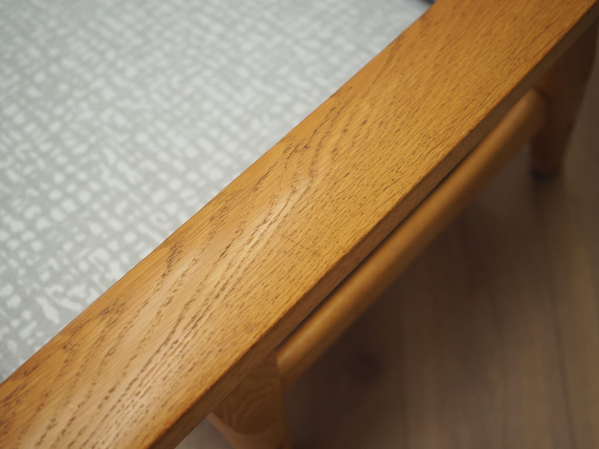 Sofa GE-530, dąb jasnoszary, proj. H. J. Wegner, Getama, Dania, lata 60. - 58065