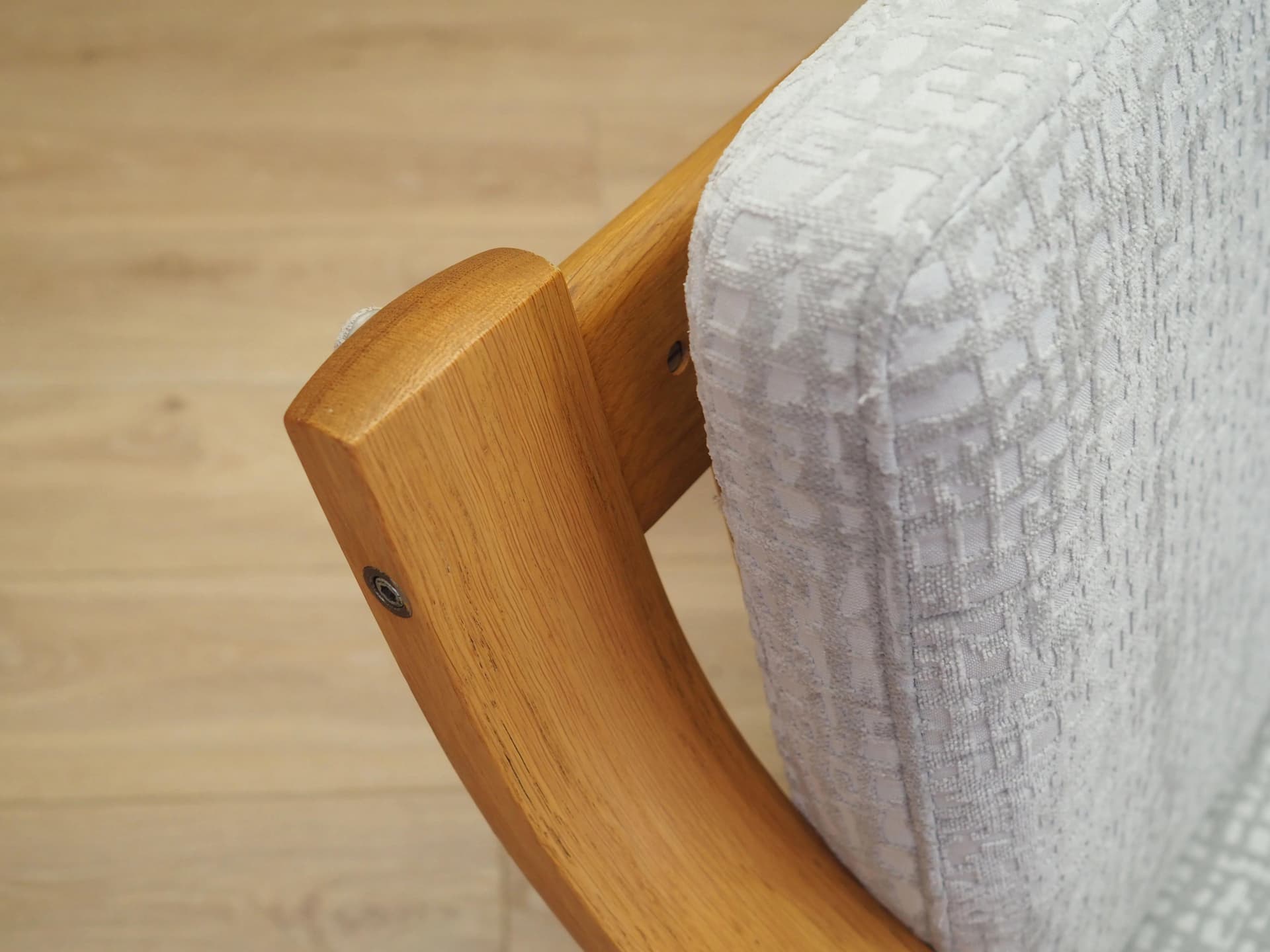 Sofa GE-530, dąb jasnoszary, proj. H. J. Wegner, Getama, Dania, lata 60. - 35767