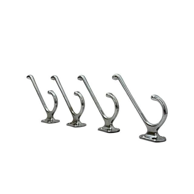 Chrome Wall Hook Set, Germany, 1970s - DIMENSION