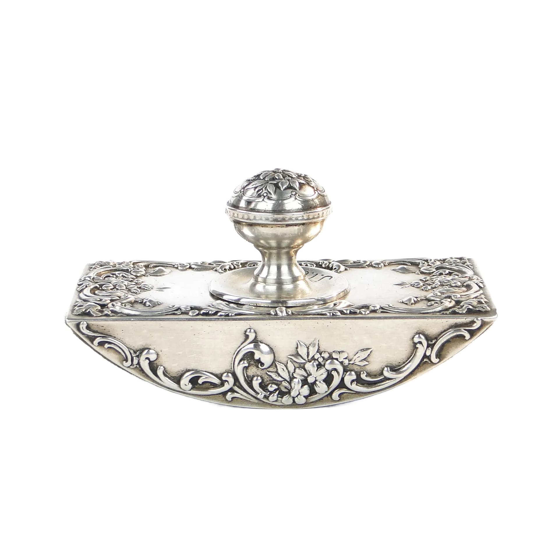 Neo-Rococo Desk Blotter, silver, Western Europe, early 20th c.