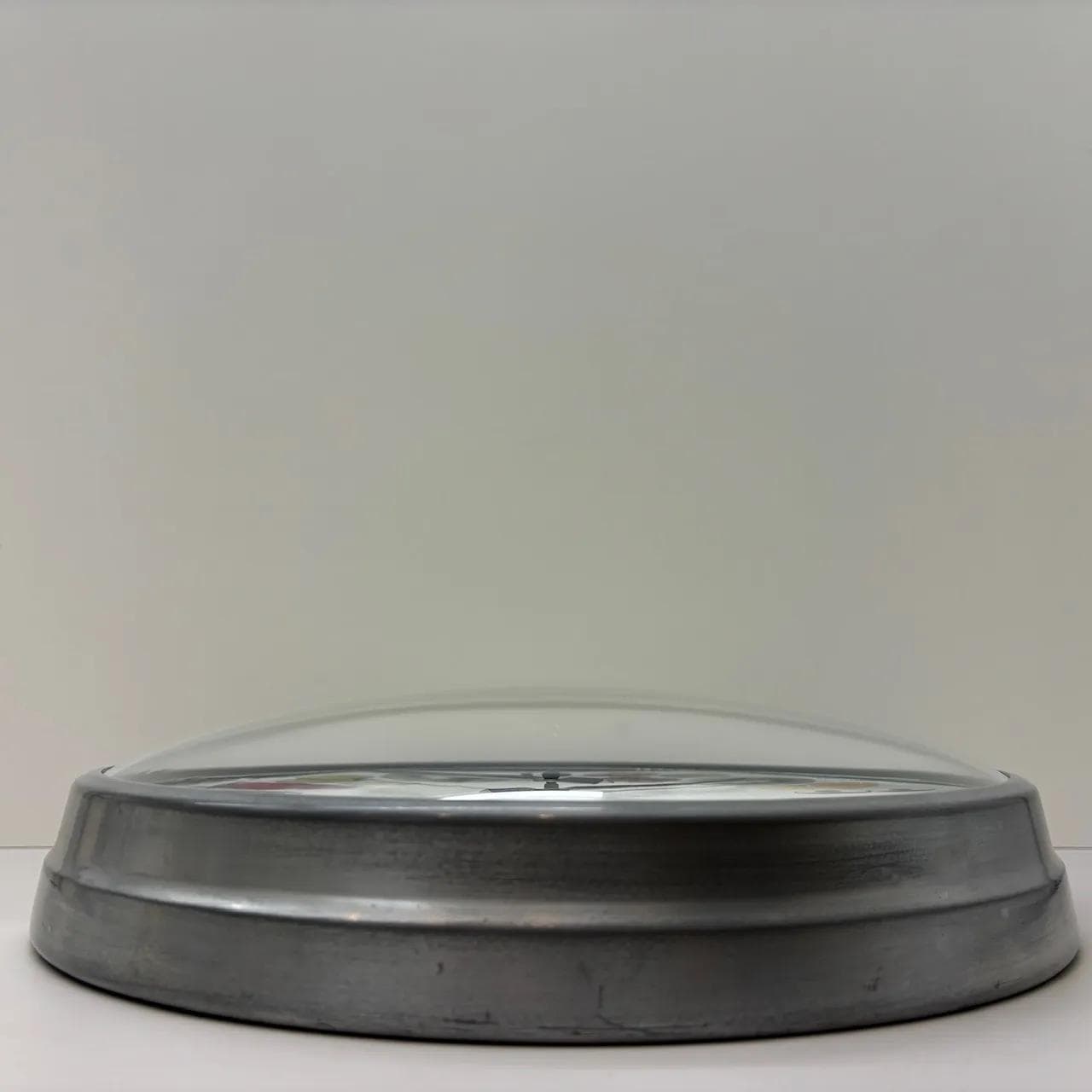 Zegar ścienny, multikolor, szkło, metal, Niemcy, XXI w. - 36080