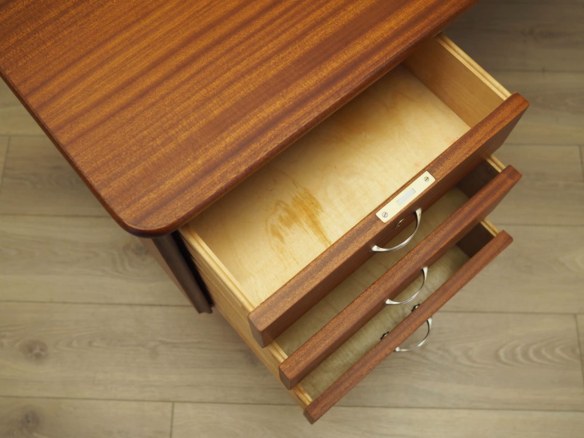 Desk, copper mahogany, mahogany, Norway, 1960s - 57935