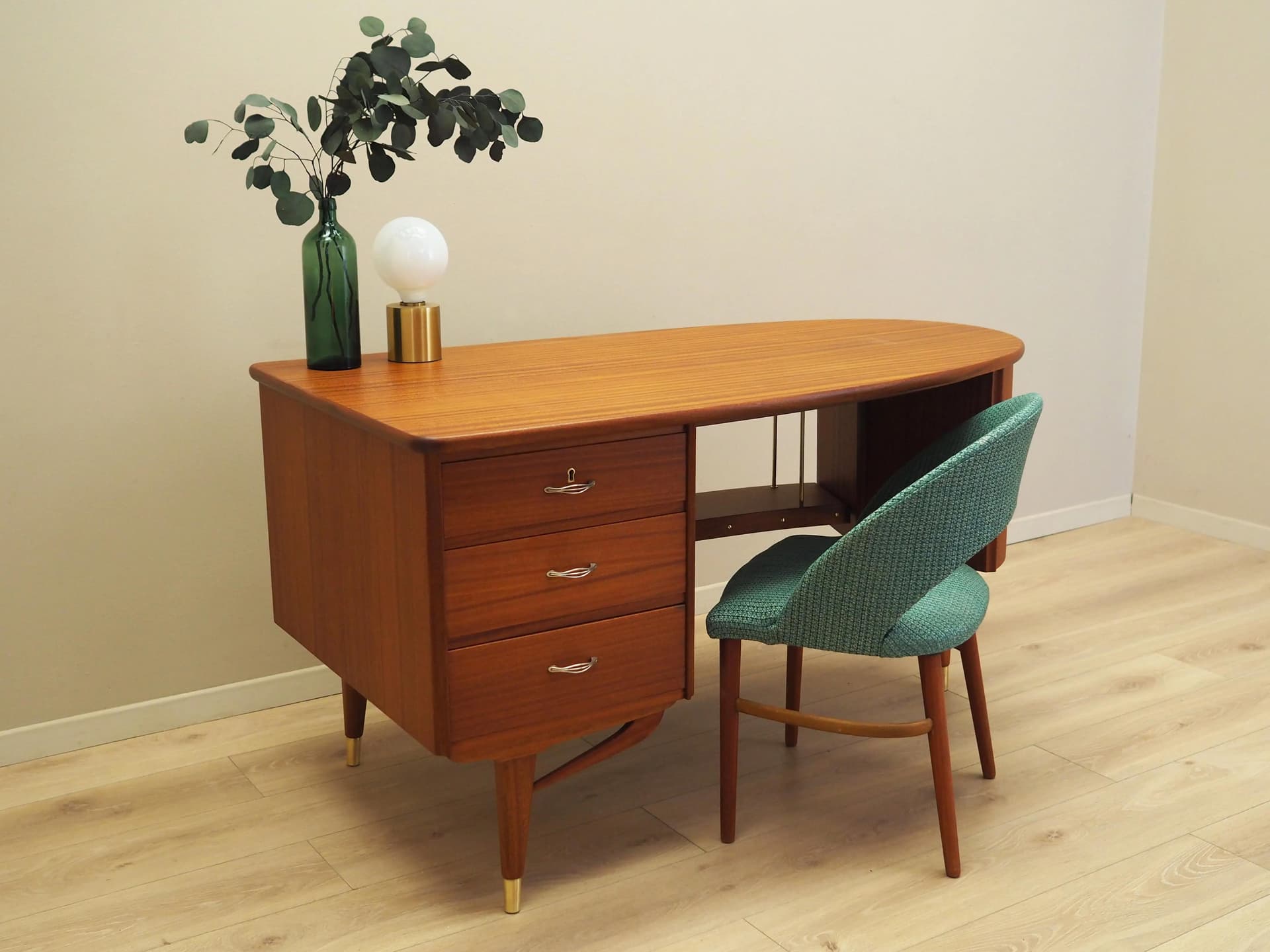 Desk, copper mahogany, mahogany, Norway, 1960s - 35975