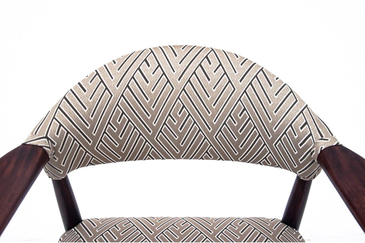 Dark Wooden Armchair, Danish Design, Denmark, 1960s - 46216