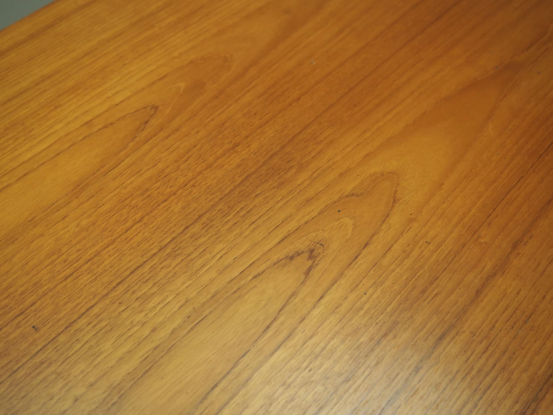 Desk, brown teak, by V. Mortensen, Denmark, 1960s. - 37010