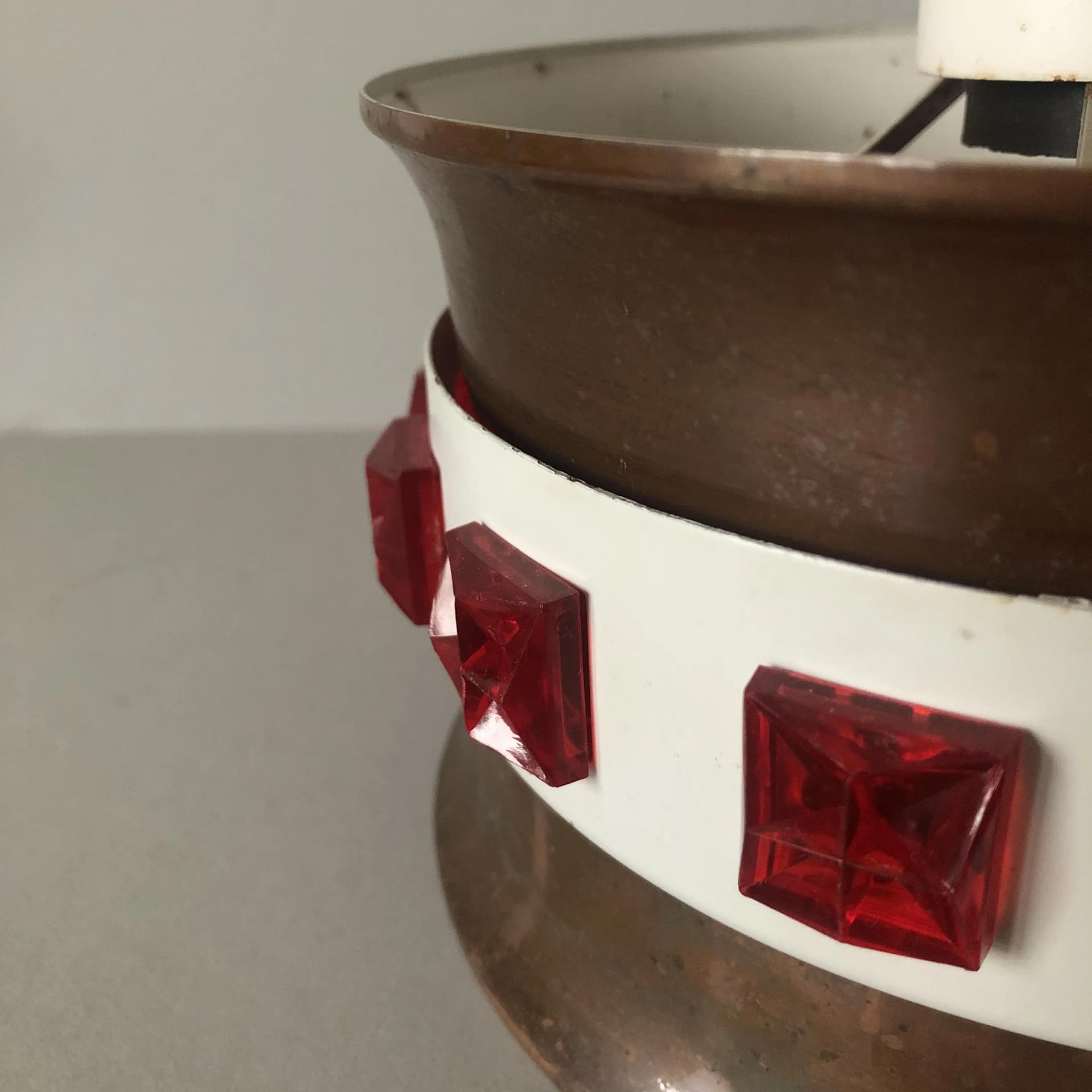 Lampa wisząca, multikolor, metal, Dania, lata 70. - 37190