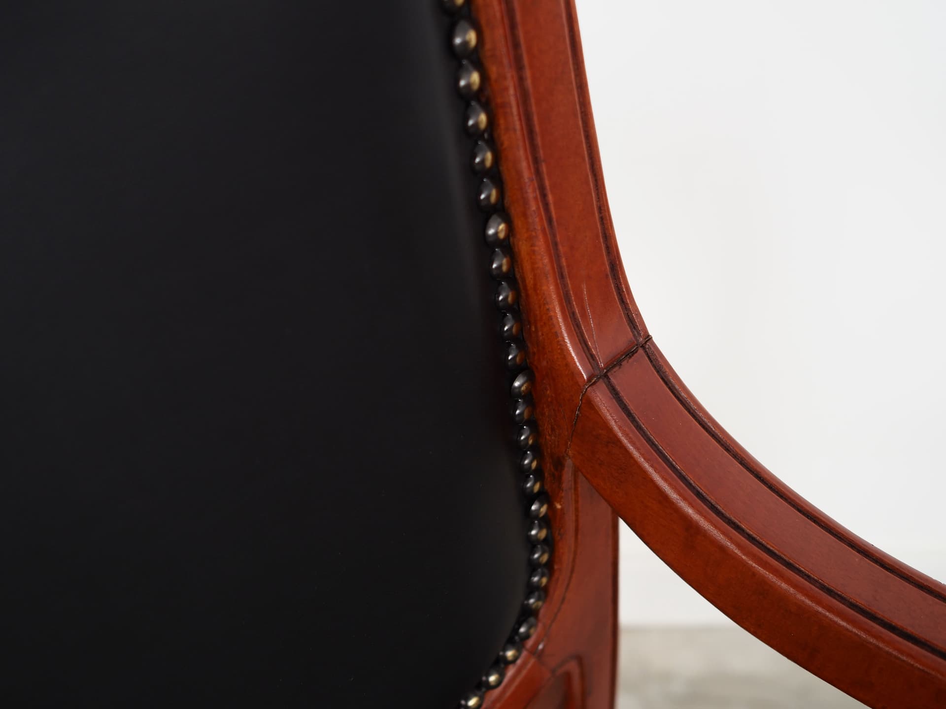 Krzesło, buk czarny, Dania, lata 70. - 57457