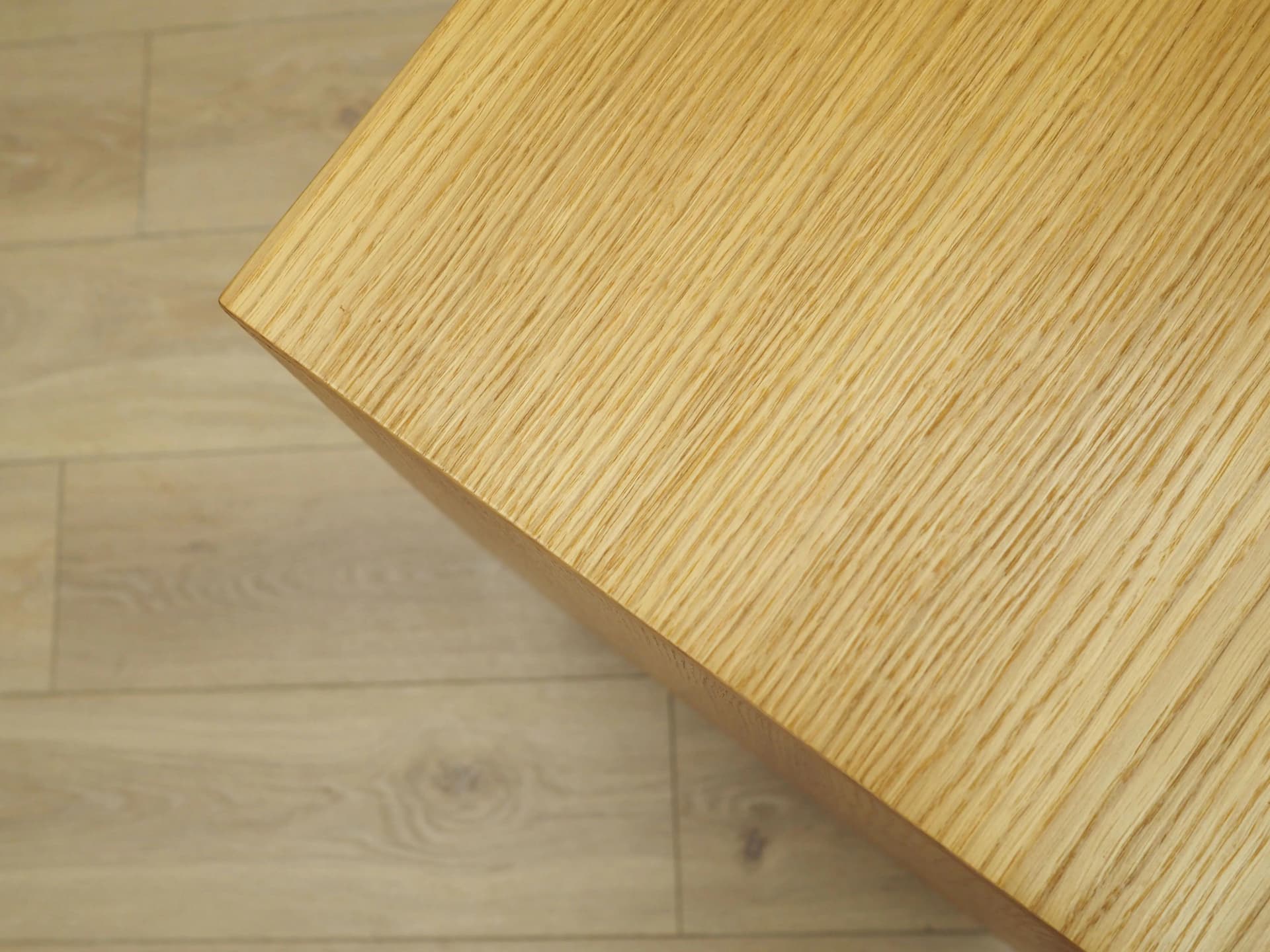 Bookcase Scandinavian, yellow oak, Denmark, 1960s. - 37314