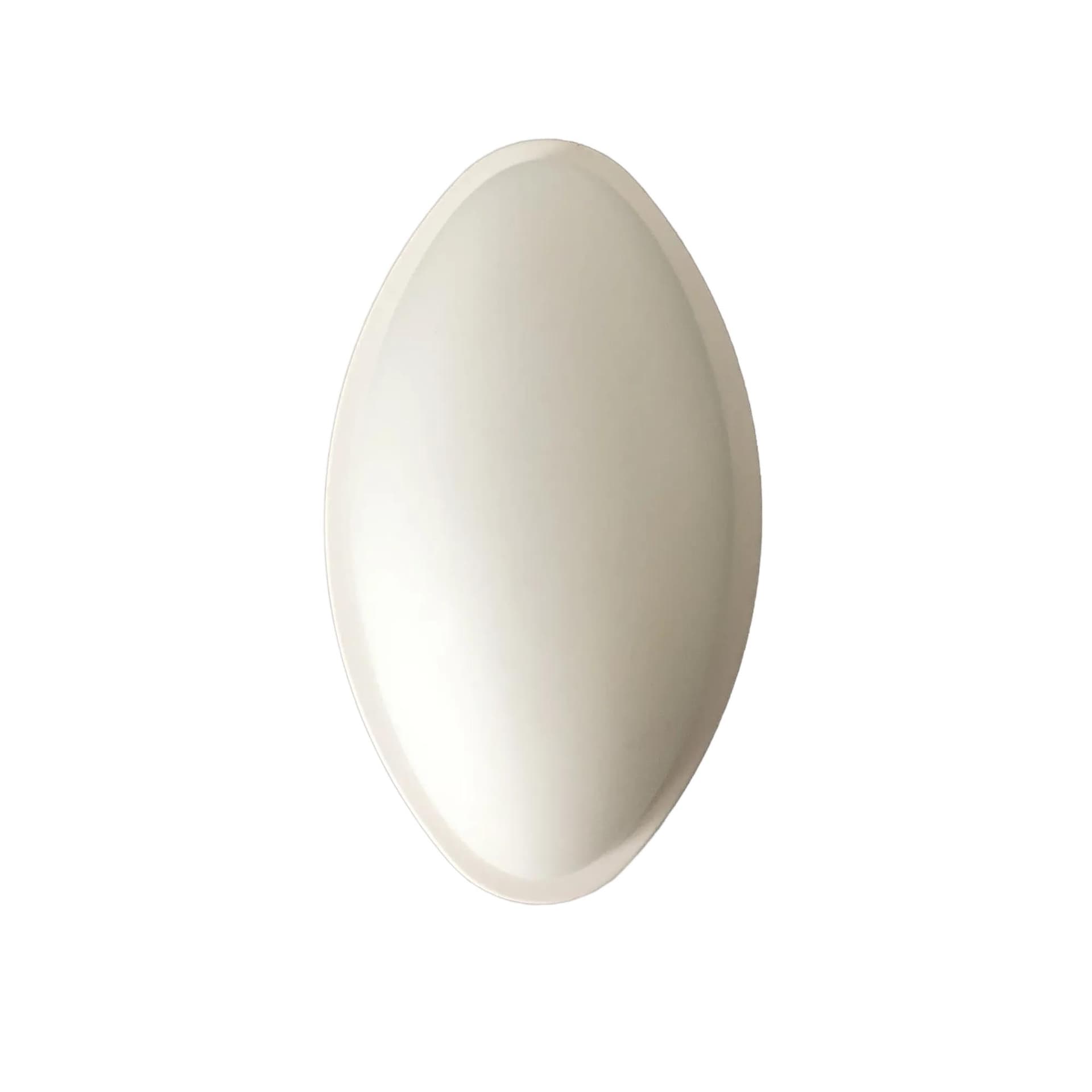 Wall lamp, white steel, white glass, Peill&Putzler, Germany, 1980s.