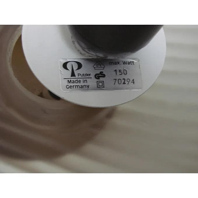 Lampa wisząca Putzler, szkło szary, Niemcy, lata 70. - 38041