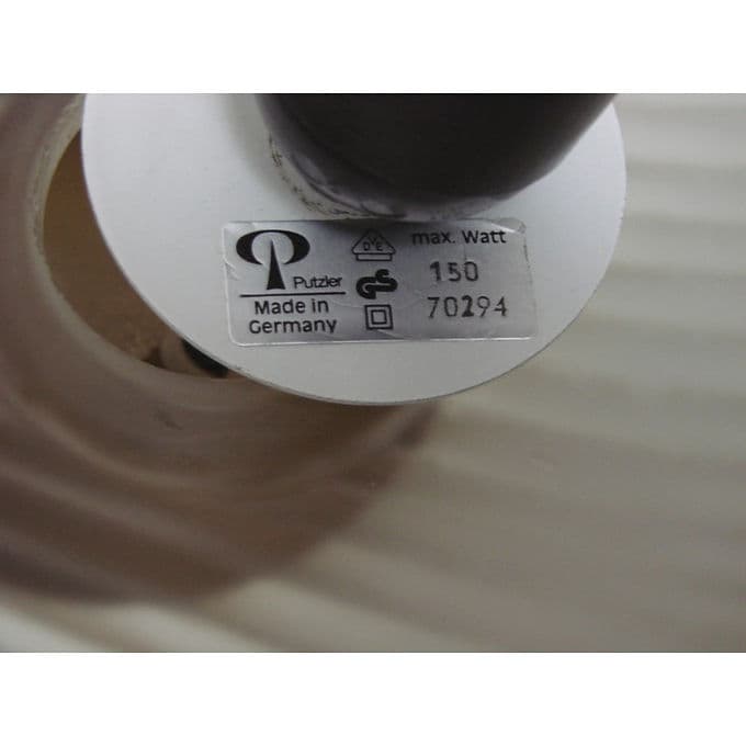 Lampa wisząca Putzler, szkło szary, Niemcy, lata 70. - 38037