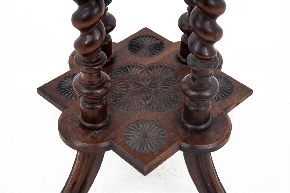 Side table, Victorian, dark brown wood, United Kingdom, 19th c. - 60823