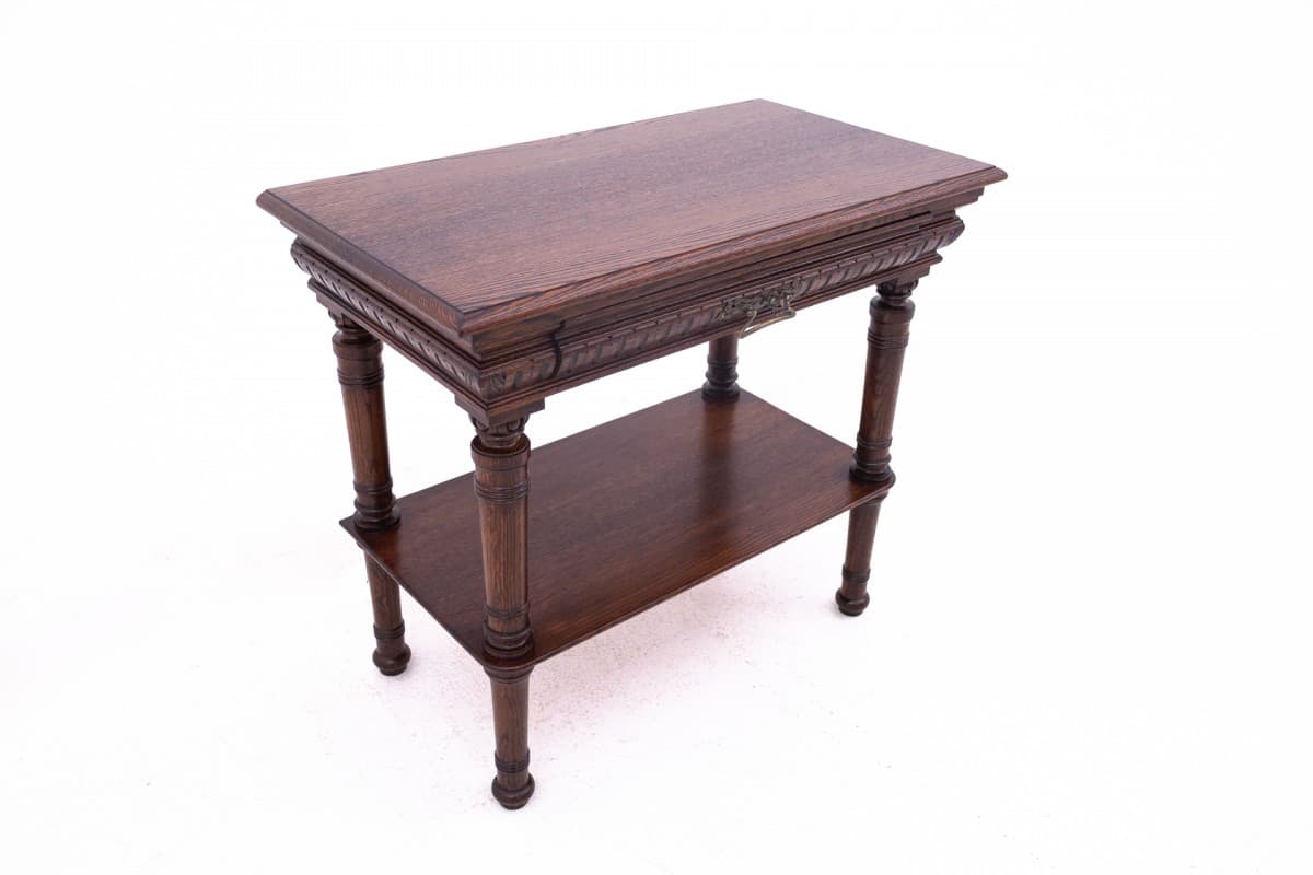 Neoclassical Console Table, dark brown wood, France, 19th c. - 60579