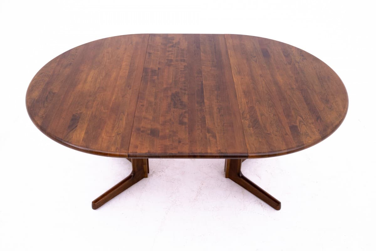 Dining Table, dark brown rosewood, Schou Andersen, Denmark, 1960s. - 192103
