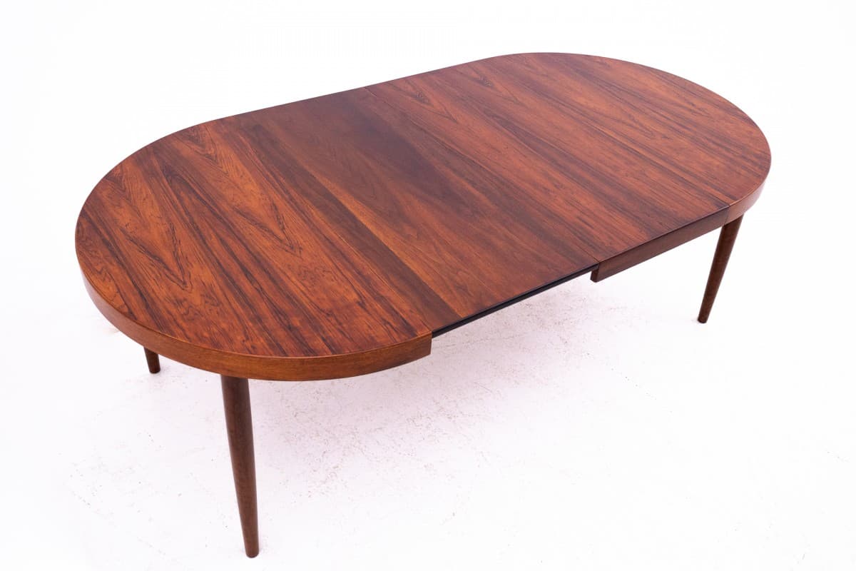Extendable Dining Table, rosewood dark brown, Denmark, 1960s. - 72478