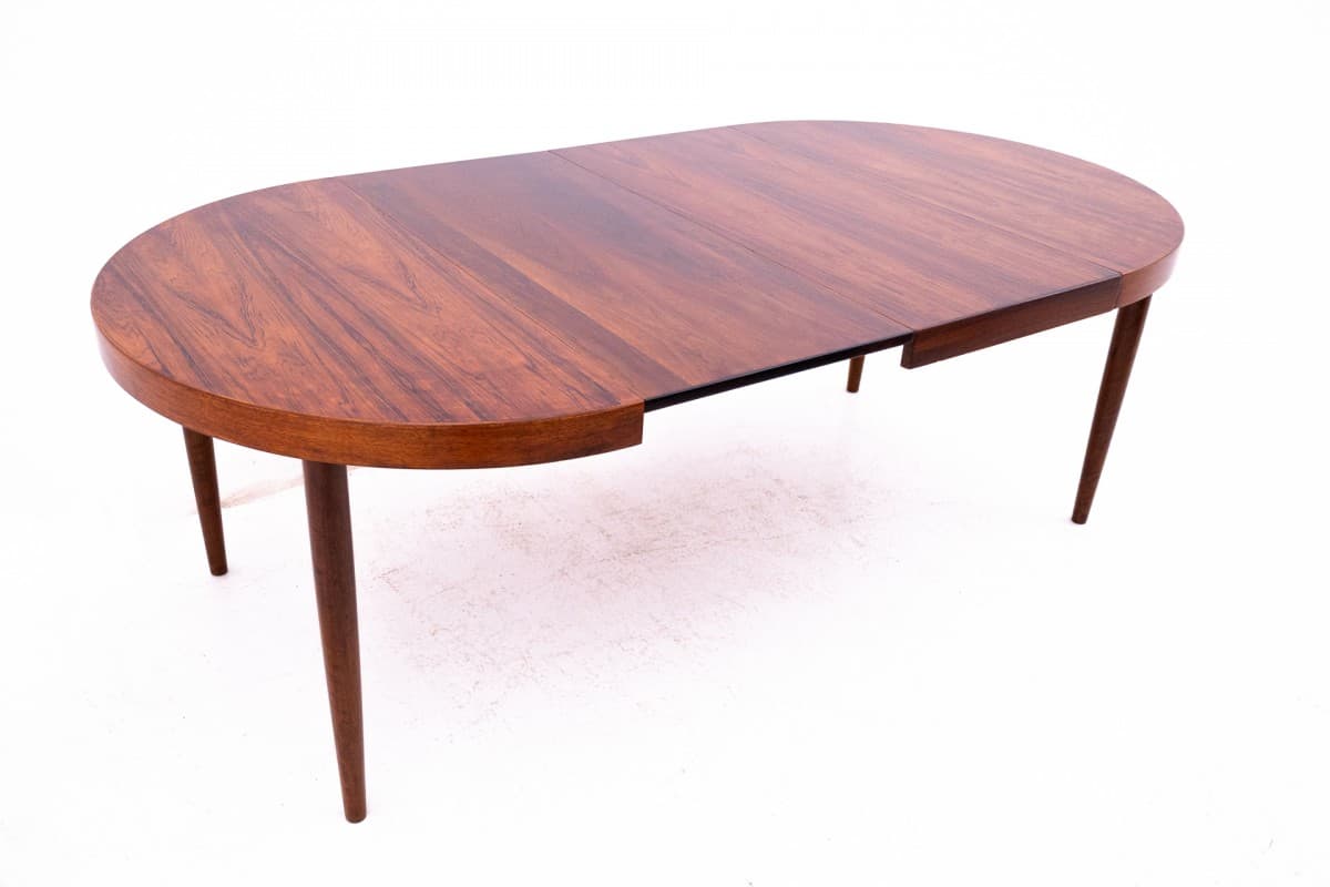 Extendable Dining Table, rosewood dark brown, Denmark, 1960s. - 72477