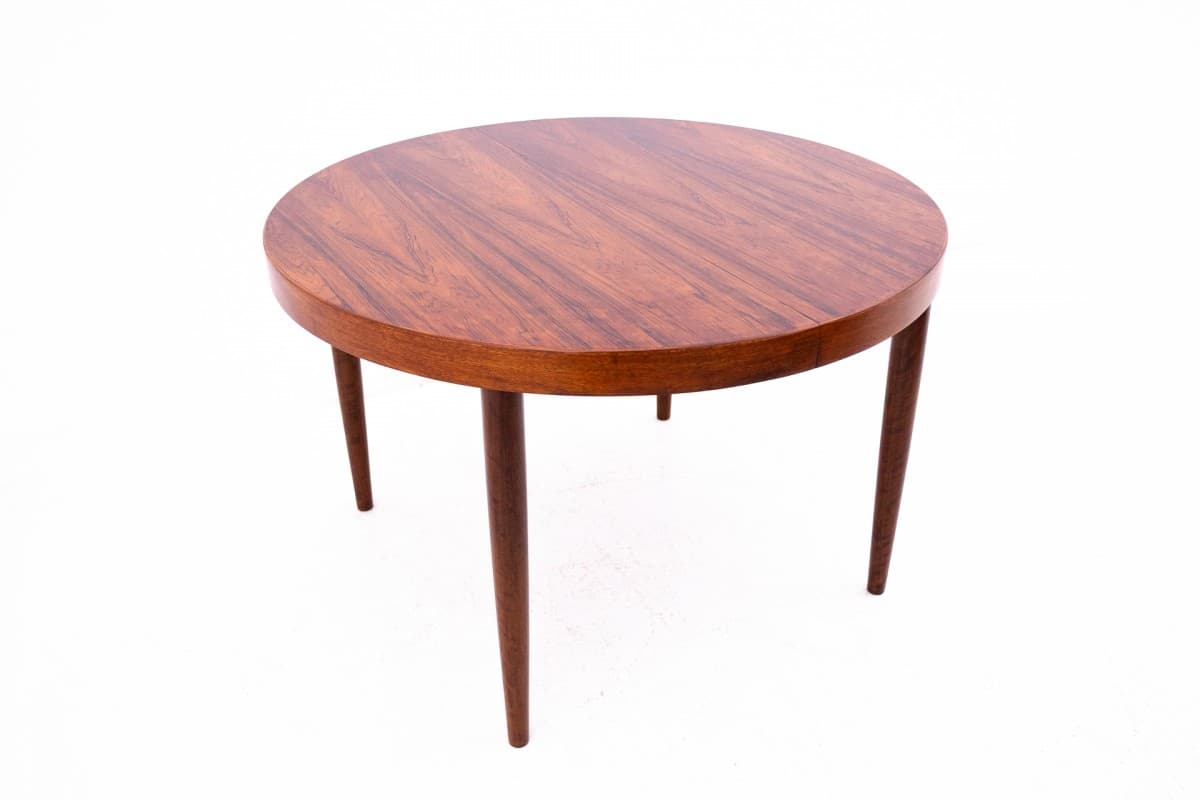 Extendable Dining Table, rosewood dark brown, Denmark, 1960s. - 72471